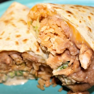 Grilled Chicken Burrito